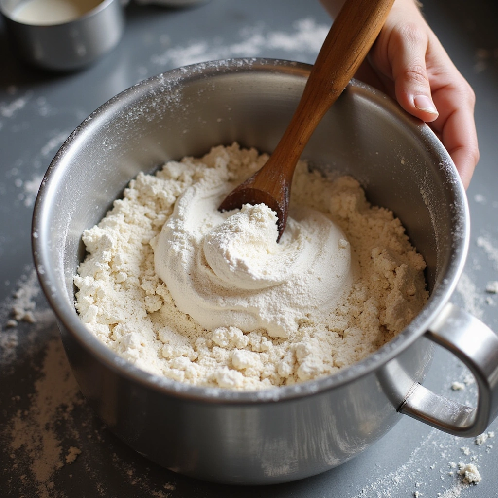 Air Fryer Chinese Donut Recipe Sweet and Crispy - Step 1: Prepare the Dough