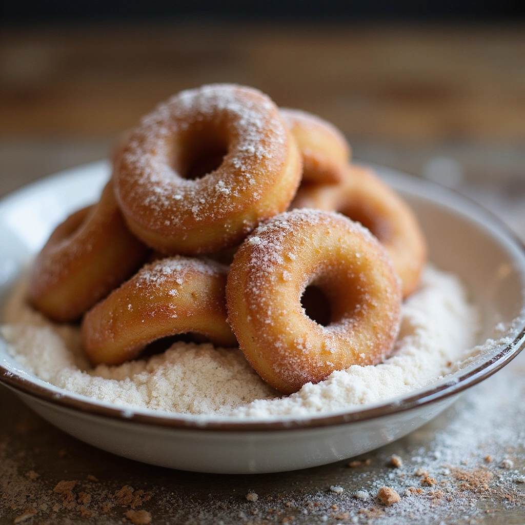 Air Fryer Chinese Donut Recipe Sweet and Crispy - Step 8: Coat the Donuts
