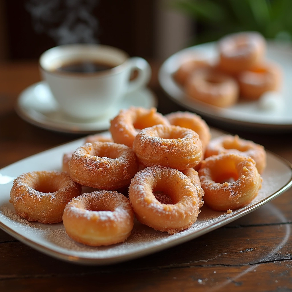 Air Fryer Chinese Donut Recipe Sweet and Crispy - Step 9: Serve and Enjoy