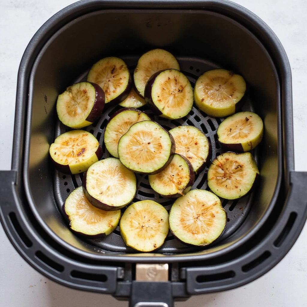 Air Fryer Chinese Eggplant Recipes Quick and Easy - Step 6: Air Fry the Eggplant