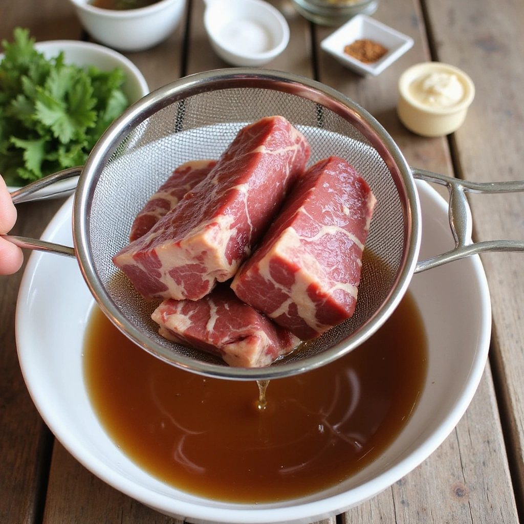 Authentic Chinese Beef Noodle Soup Recipe Warm and Hearty - Step 5: Season the Broth