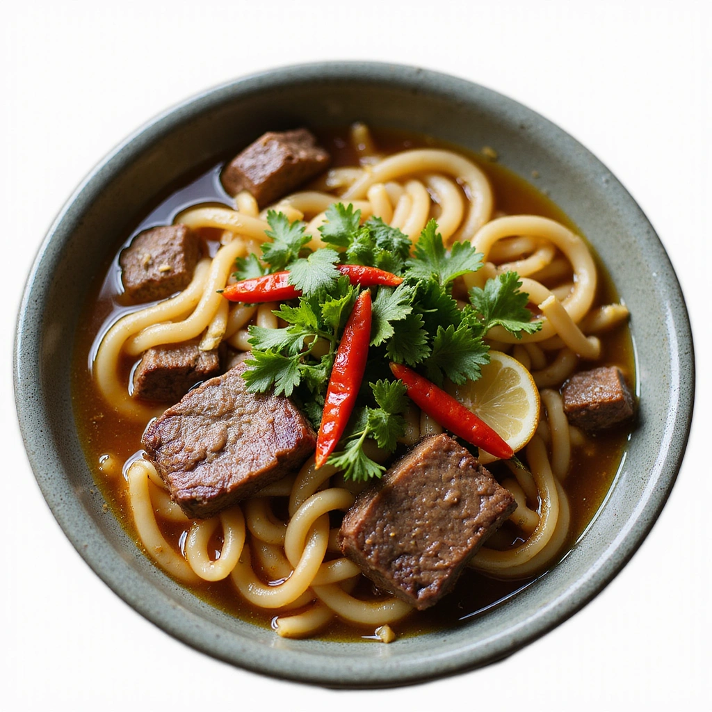 Authentic Chinese Beef Noodle Soup Recipe Warm and Hearty - Step 7: Assemble the Bowl
