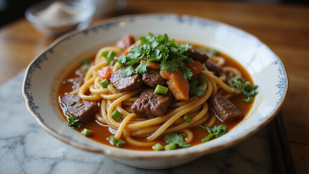 Authentic Chinese Beef Noodle Soup Recipe Warm and Hearty
