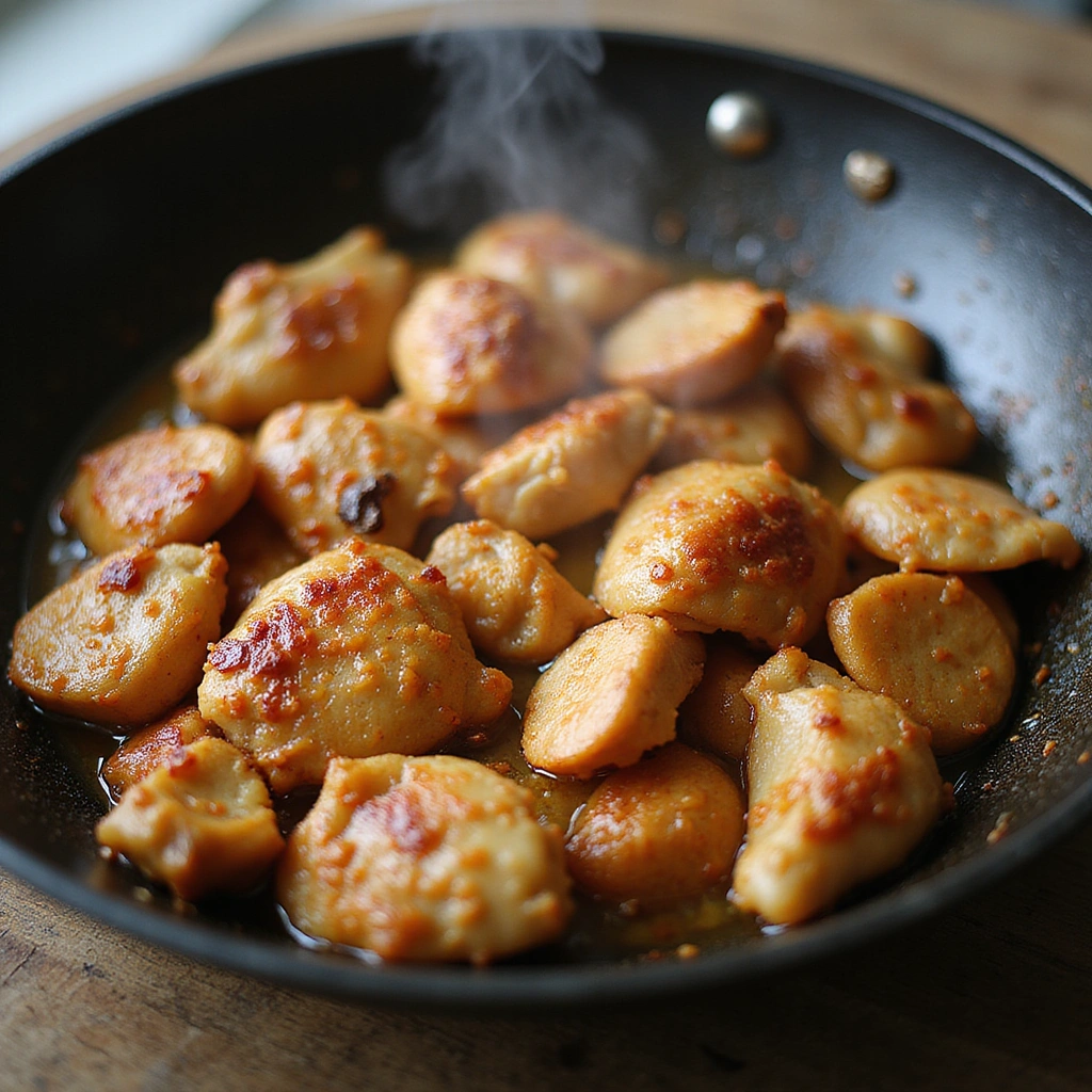 Chicken and Broccoli Chinese Recipe Family Favorite Dinner 4 Chicken and Broccoli Chinese Recipe Family Favorite Dinner - Step 4: Cook the Chicken