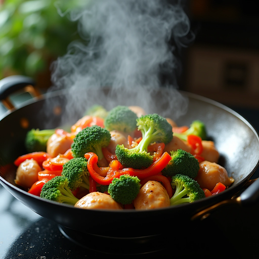 Chicken and Broccoli Chinese Recipe Family Favorite Dinner 5 Chicken and Broccoli Chinese Recipe Family Favorite Dinner - Step 5: Add the Vegetables
