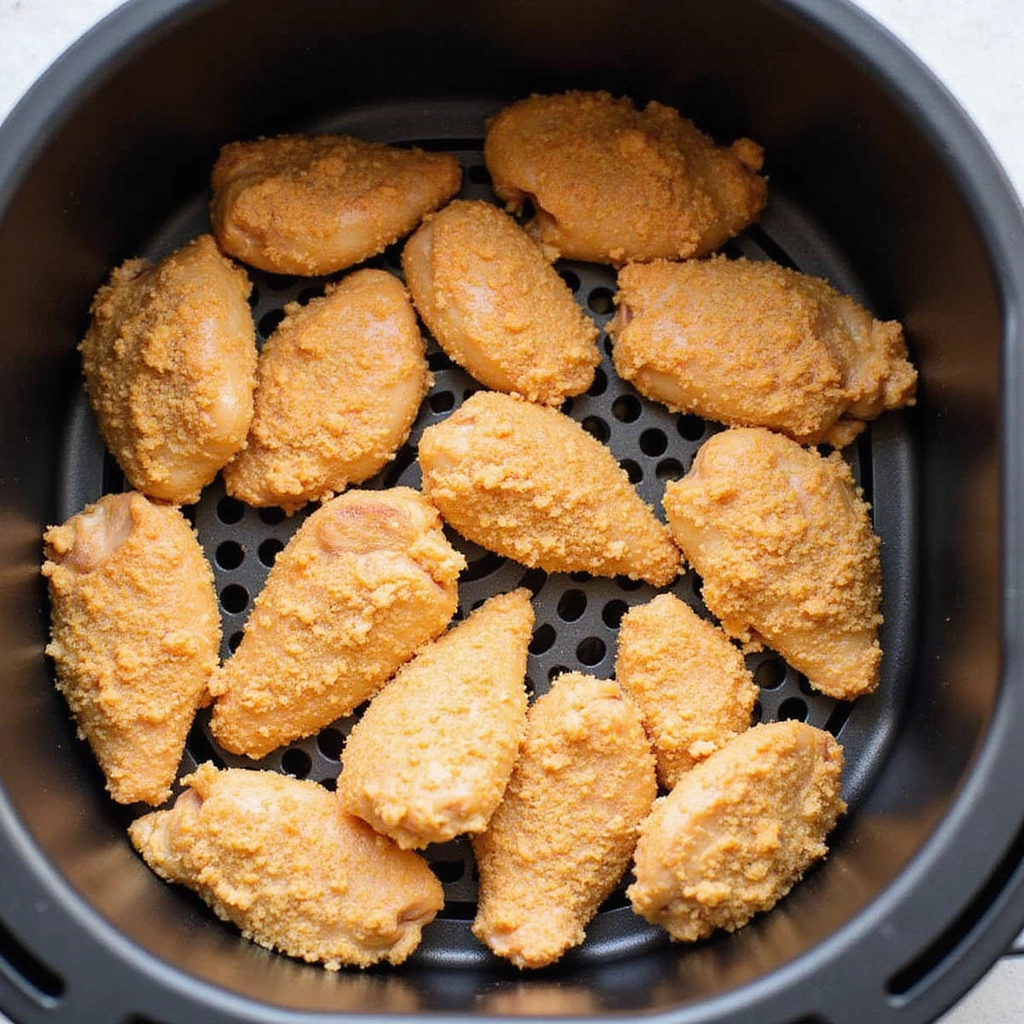 Chinese Air Fryer Chicken Recipes Crispy Quick and Easy 5 Chinese Air Fryer Chicken Recipes Crispy Quick and Easy - Step 5: Arrange in Air Fryer