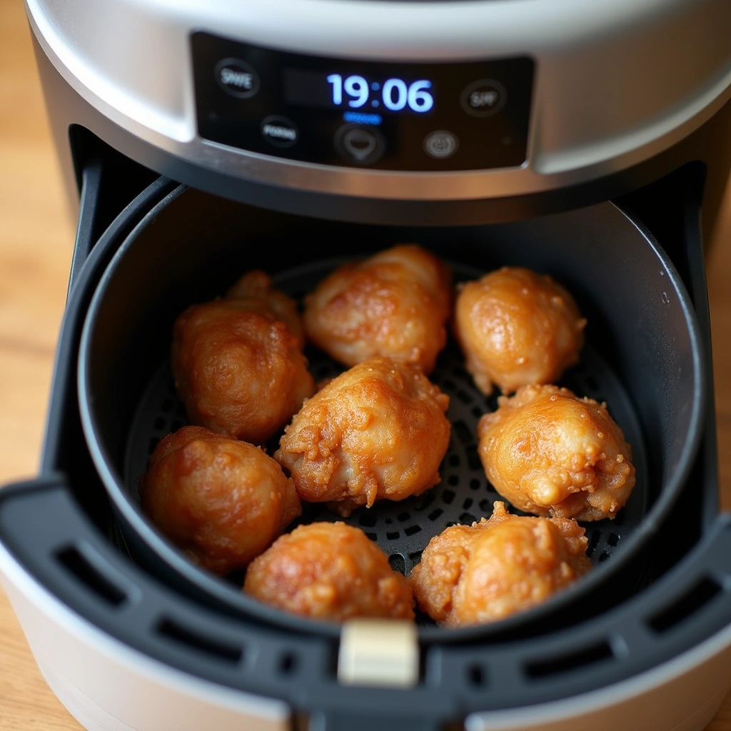 Chinese Air Fryer Chicken Recipes Crispy Quick and Easy 6 Chinese Air Fryer Chicken Recipes Crispy Quick and Easy - Step 6: Air Fry the Chicken