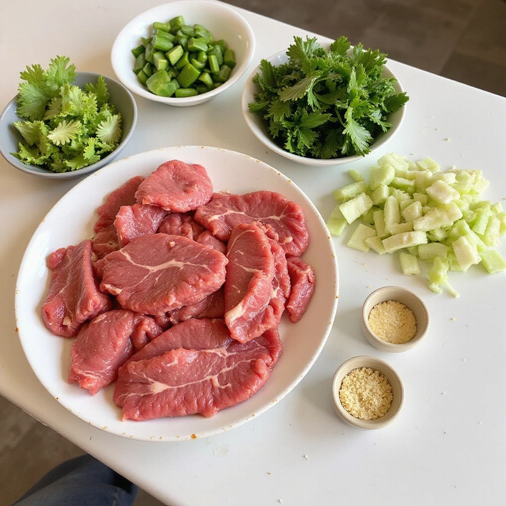 Chinese Beef Stir Fry Recipe Quick Easy and Delicious - Step 1: Prepare the Ingredients
