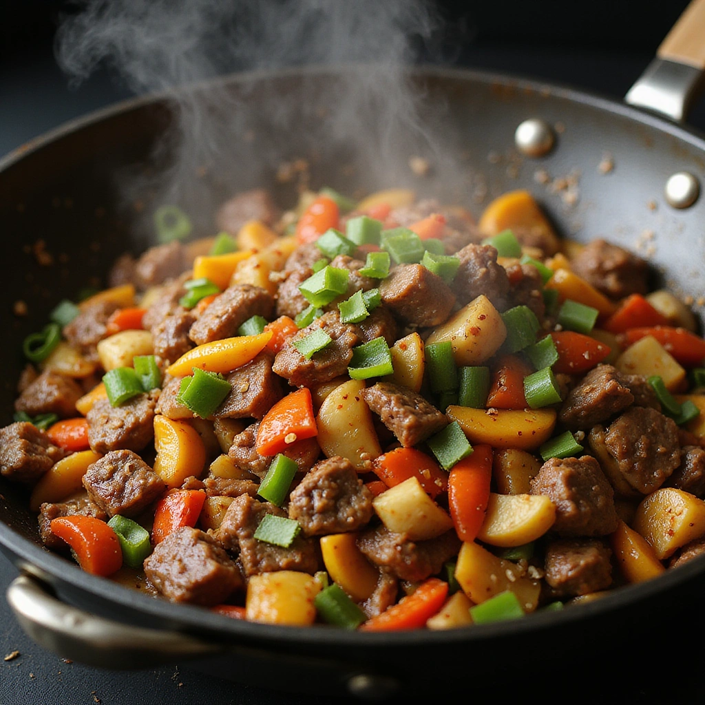Chinese Beef Stir Fry Recipe Quick Easy and Delicious - Step 6: Add the Vegetables