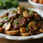 Chinese Beef and Mushroom Recipe Simple and Flavorful
