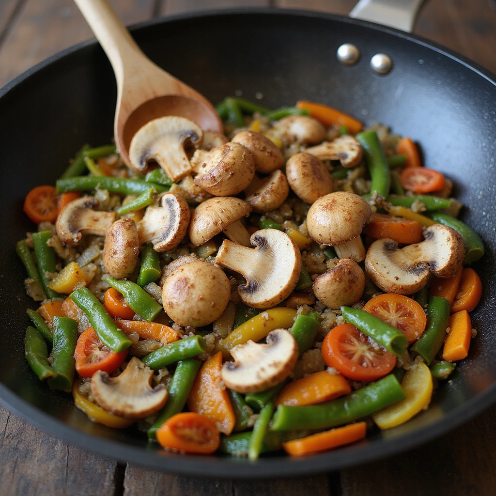 Chinese Beef and Mushroom Recipe Simple and Flavorful - Step 7: Add the Mushrooms