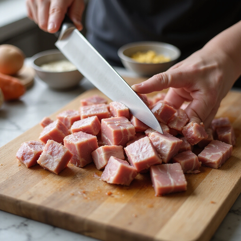 Chinese Braised Pork Belly Recipe Melt in Your Mouth Flavor - Step 1: Prepare the Pork Belly