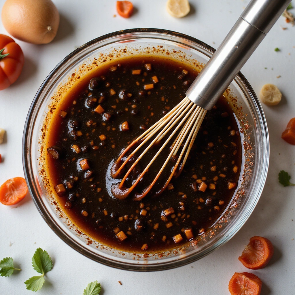 Chinese Braised Pork Belly Recipe Melt in Your Mouth Flavor - Step 5: Combine Sauce Ingredients