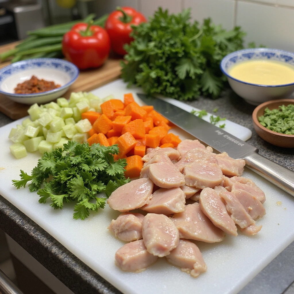 Chinese Chicken Stir Fry Recipe Healthy and Tasty Meal - Step 1: Prepare Ingredients