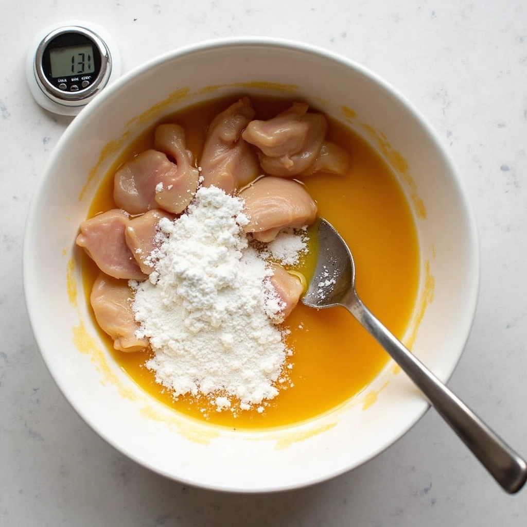 Chinese Chicken Stir Fry Recipe Healthy and Tasty Meal - Step 2: Marinate the Chicken