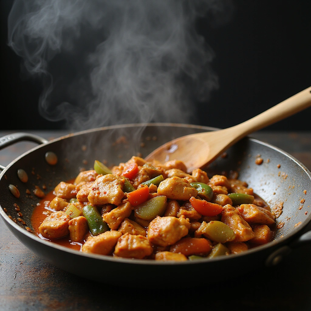 Chinese Chicken Stir Fry Recipe Healthy and Tasty Meal - Step 9: Combine Everything