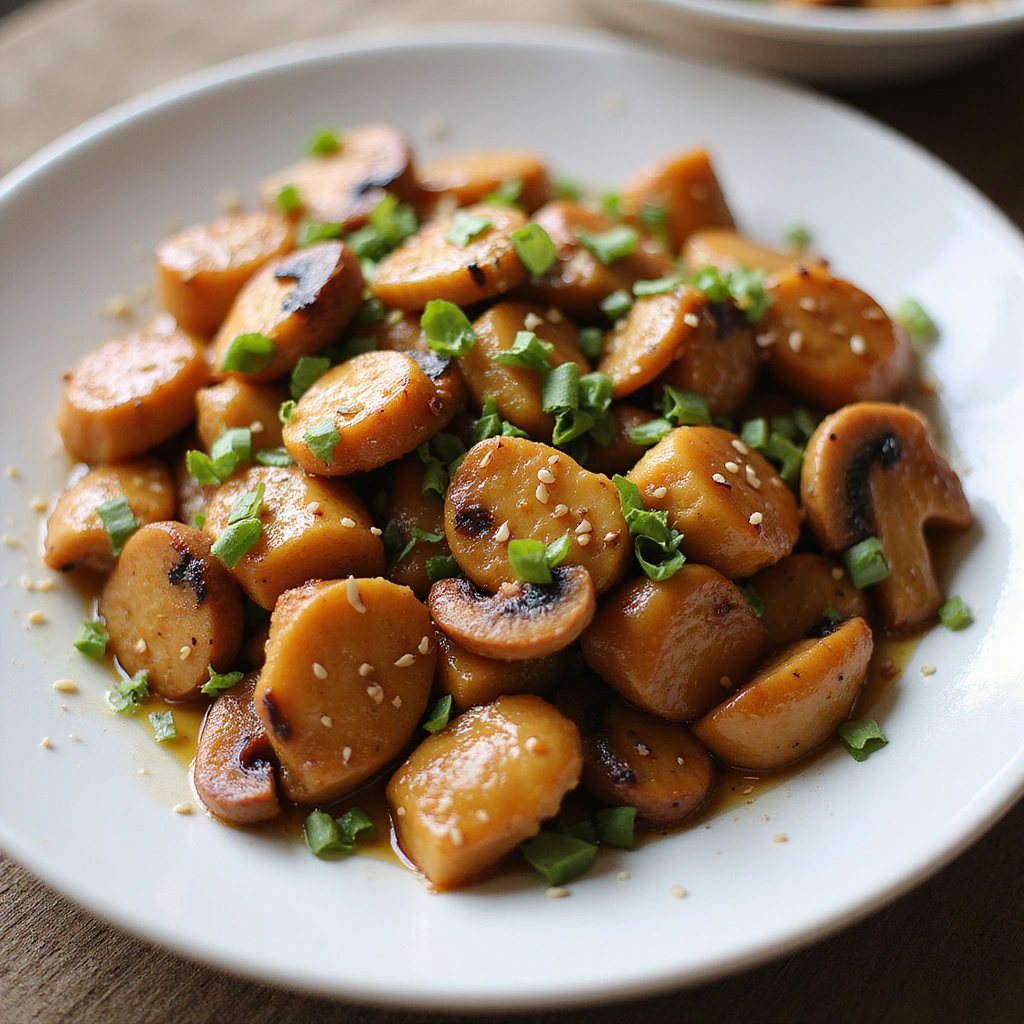 Chinese Chicken and Mushroom Recipe Comfort Food at Home 8 Chinese Chicken and Mushroom Recipe Comfort Food at Home - Step 8: Finishing Touches