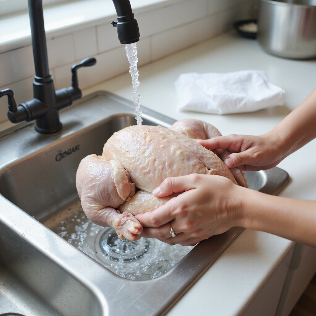 Chinese Cold Ginger Chicken Recipe Authentic and Refreshing - Step 1: Prepare the Chicken