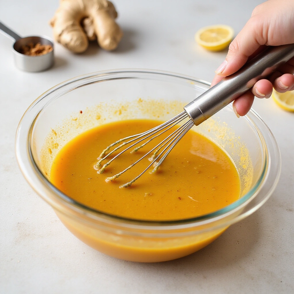 Chinese Cold Ginger Chicken Recipe Authentic and Refreshing - Step 3: Prepare the Ginger Sauce