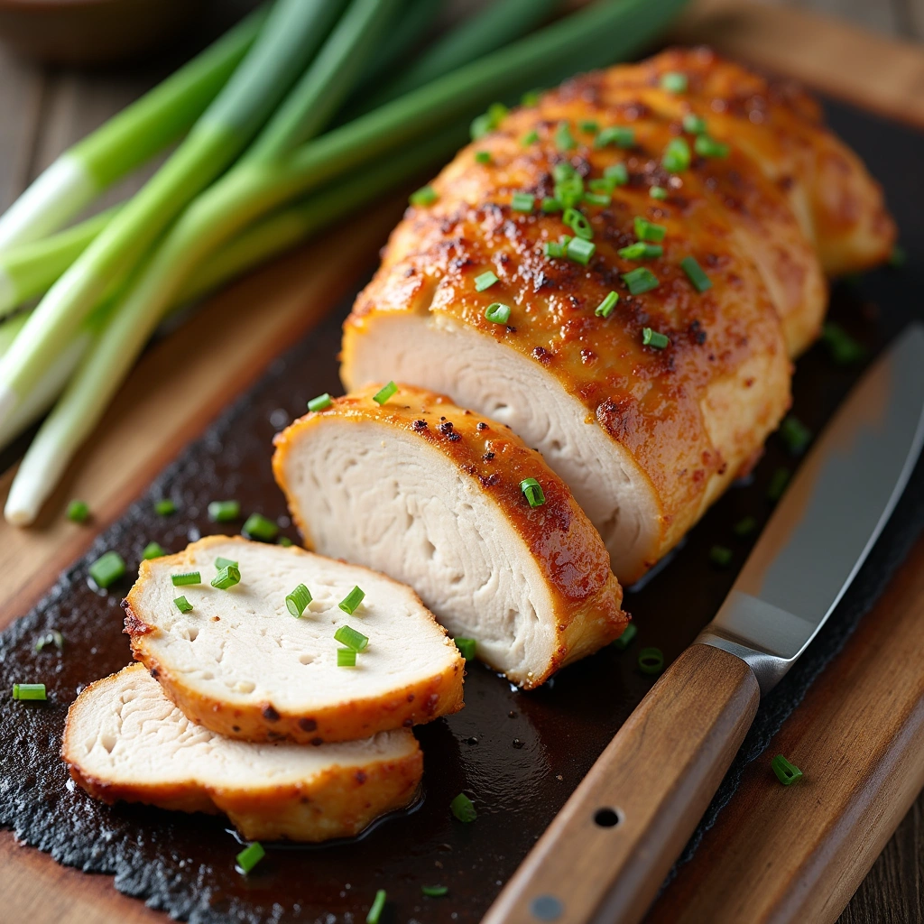 Chinese Cold Ginger Chicken Recipe Authentic and Refreshing - Step 5: Slice the Chicken