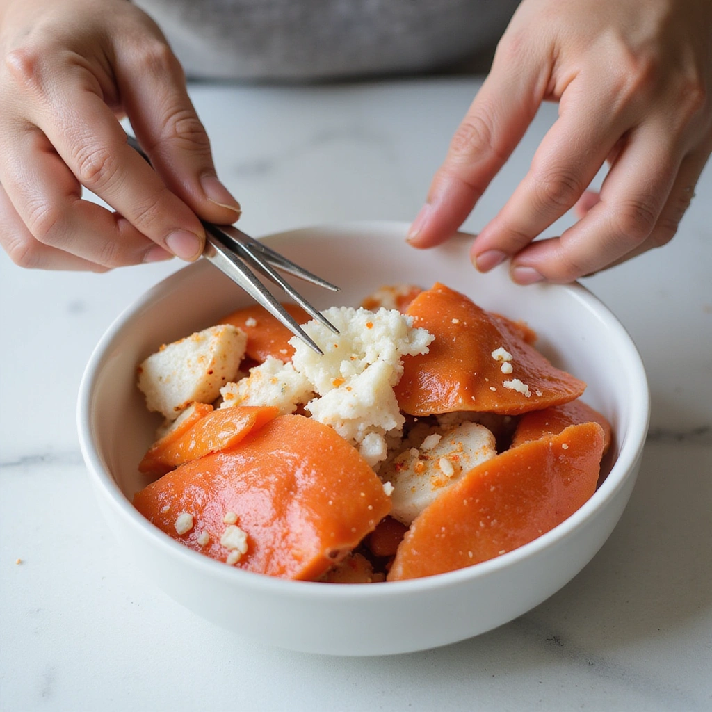 Chinese Crab Meat Recipes Easy and Delicious at Home 1 Chinese Crab Meat Recipes Easy and Delicious at Home - Step 1: Prepare Crab Meat