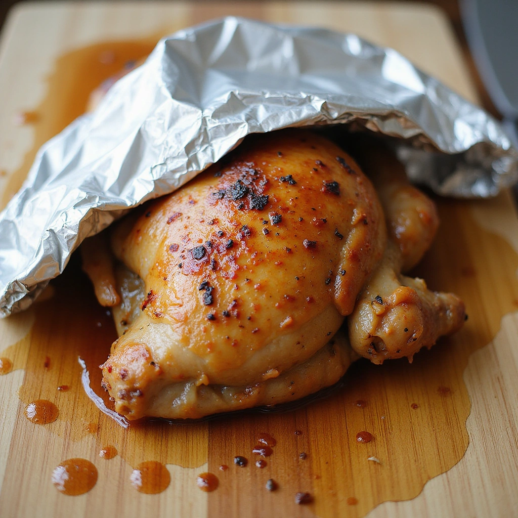 Chinese Five Spice Chicken Recipe Full of Flavor 5 Chinese Five Spice Chicken Recipe Full of Flavor - Step 5: Rest the Chicken