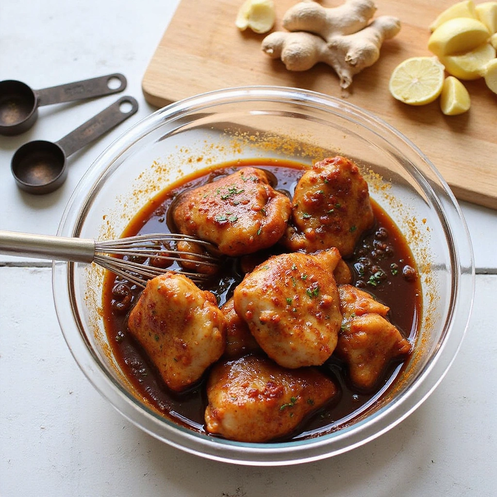 Chinese Garlic Fried Chicken Recipe Crispy Juicy and Delicious 1 Chinese Garlic Fried Chicken Recipe Crispy Juicy and Delicious - Step 1: Marinate the Chicken