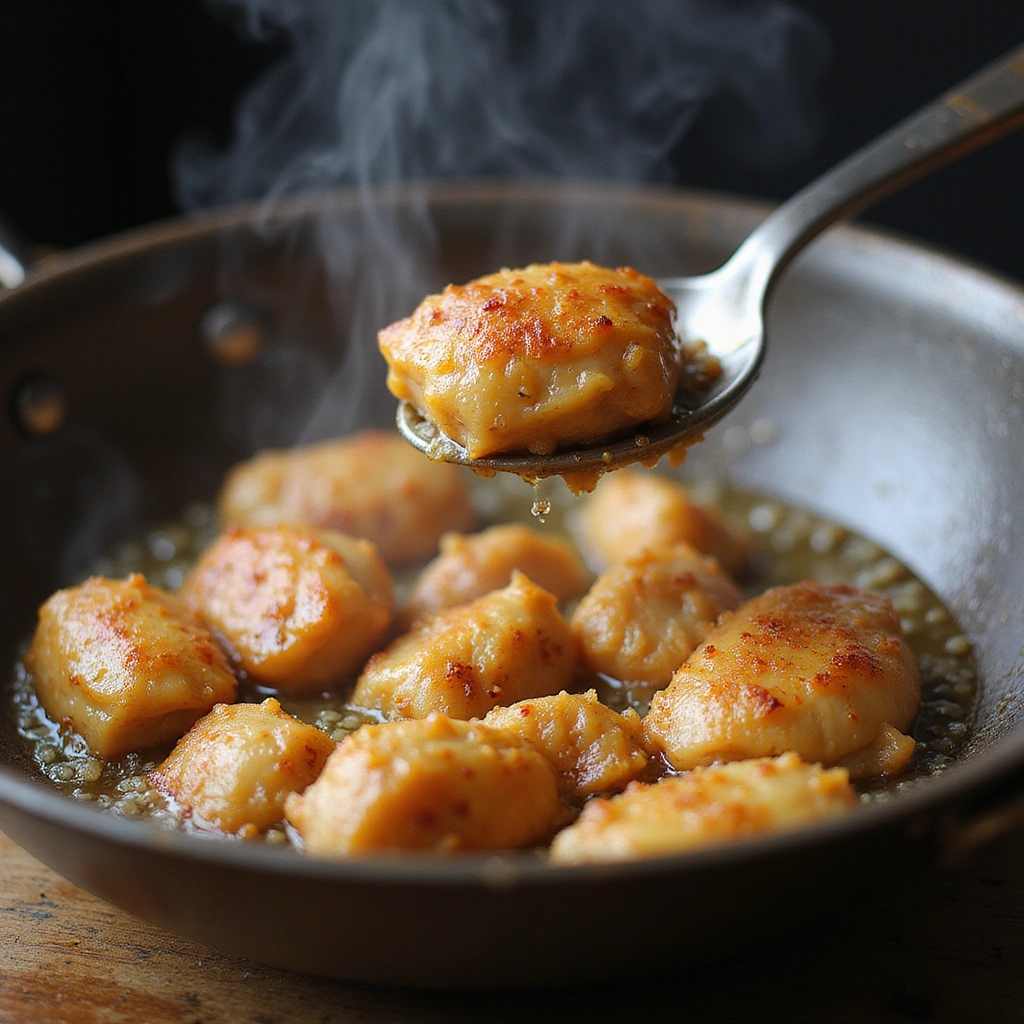 Chinese Garlic Fried Chicken Recipe Crispy Juicy and Delicious 4 Chinese Garlic Fried Chicken Recipe Crispy Juicy and Delicious - Step 5: Fry the Chicken