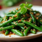 Chinese Green Bean Recipe Asian Style Crispy and Savory