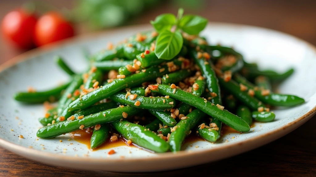 Chinese Green Bean Recipe Asian Style Crispy and Savory