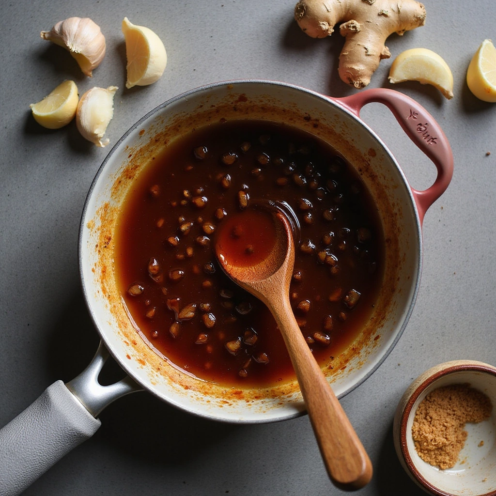 Chinese Honey Chicken Recipe Easy and Irresistible - Step 4: Prepare the Sauce