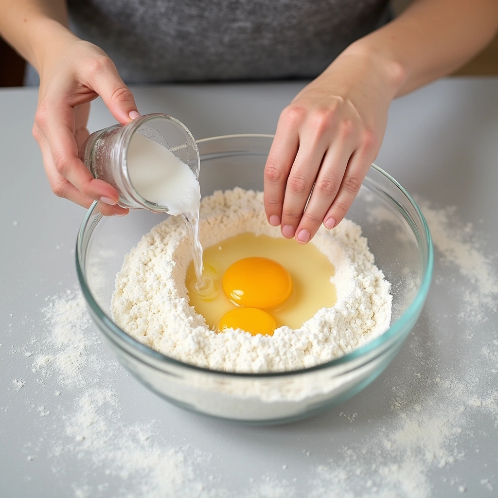 Chinese Lo Mein Recipe Easy Homemade Noodles Better Than Takeout - Step 1: Prepare the Dough
