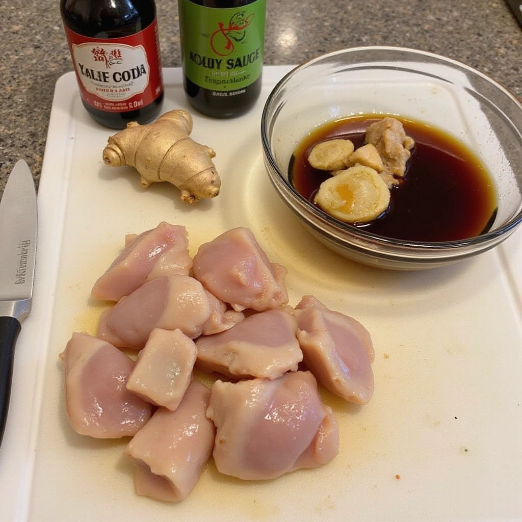 Chinese Orange Chicken Recipe Crispy Sweet and Tangy 1 Chinese Orange Chicken Recipe Crispy Sweet and Tangy - Step 1: Prepare Chicken