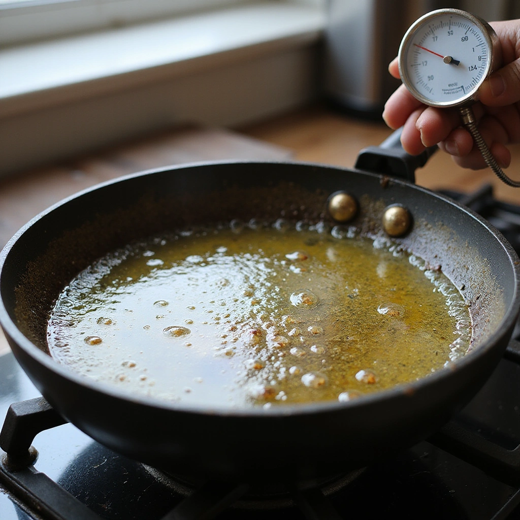 Chinese Orange Chicken Recipe Crispy Sweet and Tangy 4 Chinese Orange Chicken Recipe Crispy Sweet and Tangy - Step 4: Heat the Oil