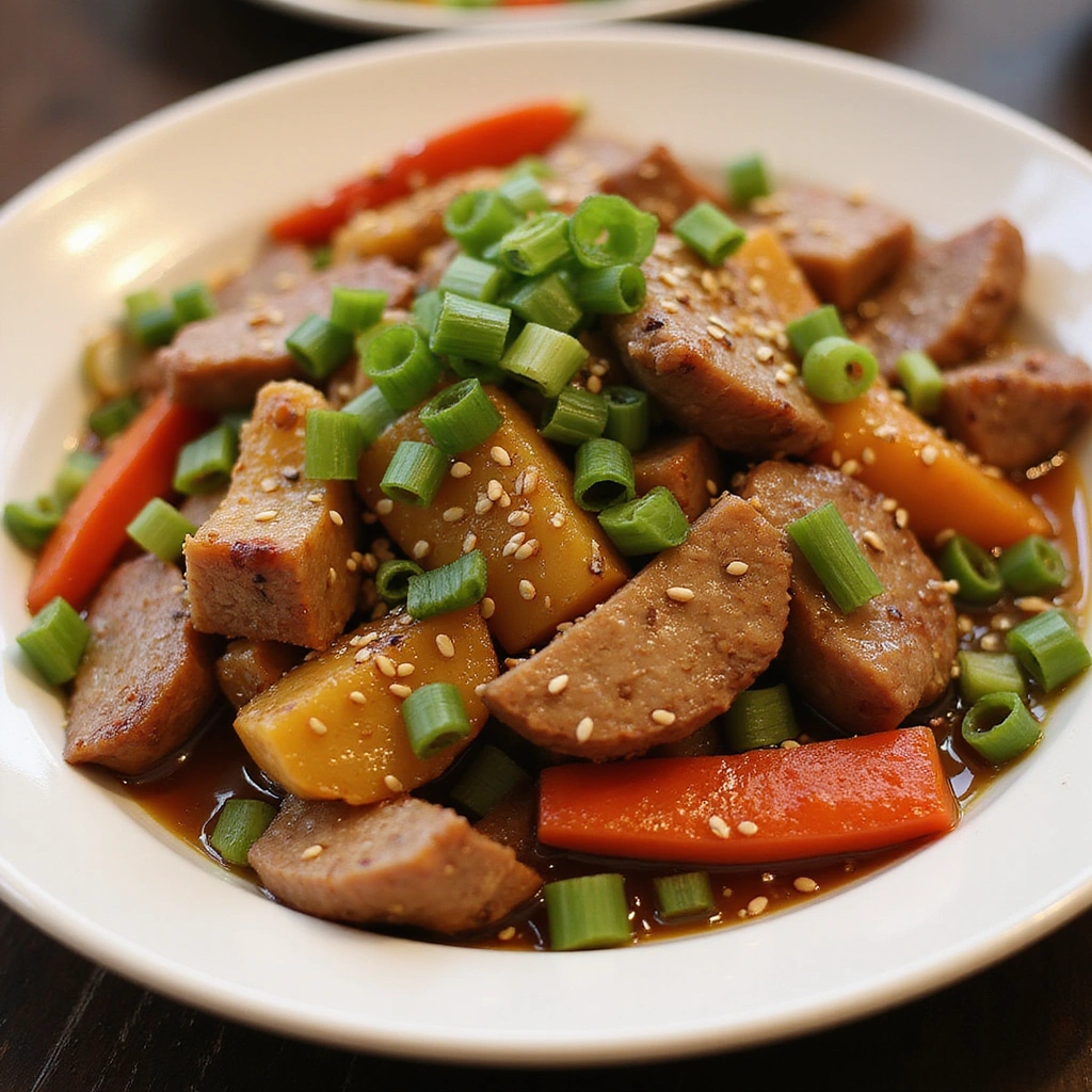 Chinese Pork Slow Cooker Recipes Tender and Comforting - Step 9: Serve the Dish