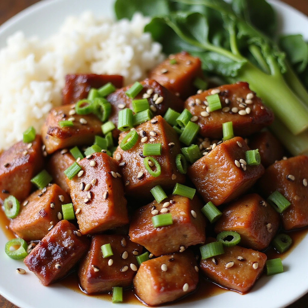 Chinese Pork Spare Ribs Recipe Tender Juicy and Flavorful - Step 9: Garnish and Serve