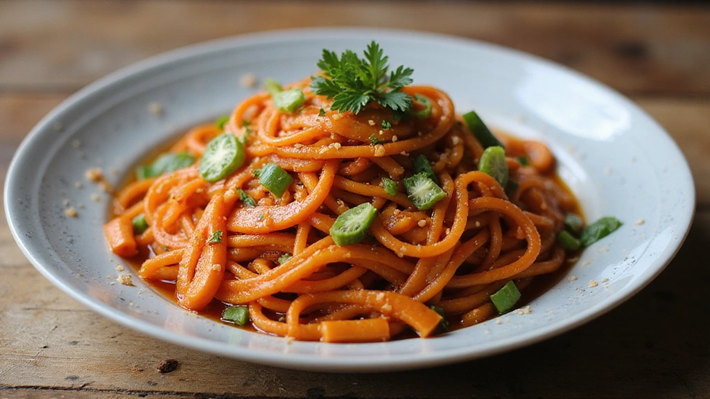 Chinese Red Noodle Beans Recipes Unique and Tasty