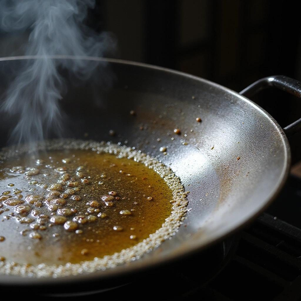 Chinese Rice Noodle Stir Fry Recipe Easy Weeknight Meal - Step 2: Heat the Wok