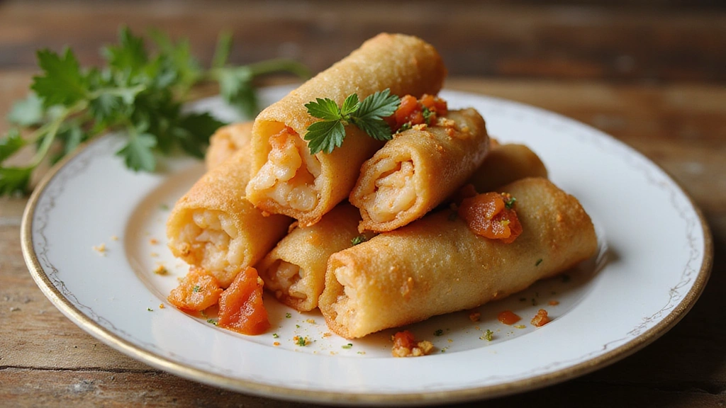 Chinese Shrimp Egg Roll Recipe Homemade and Crispy