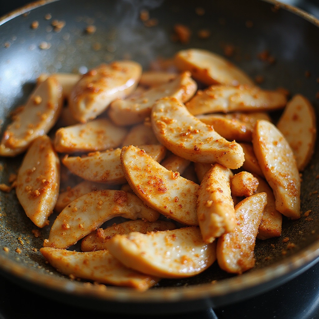 Easy Chinese Chicken Cabbage Stir Fry for Busy Nights - Step 3: Cook the Chicken