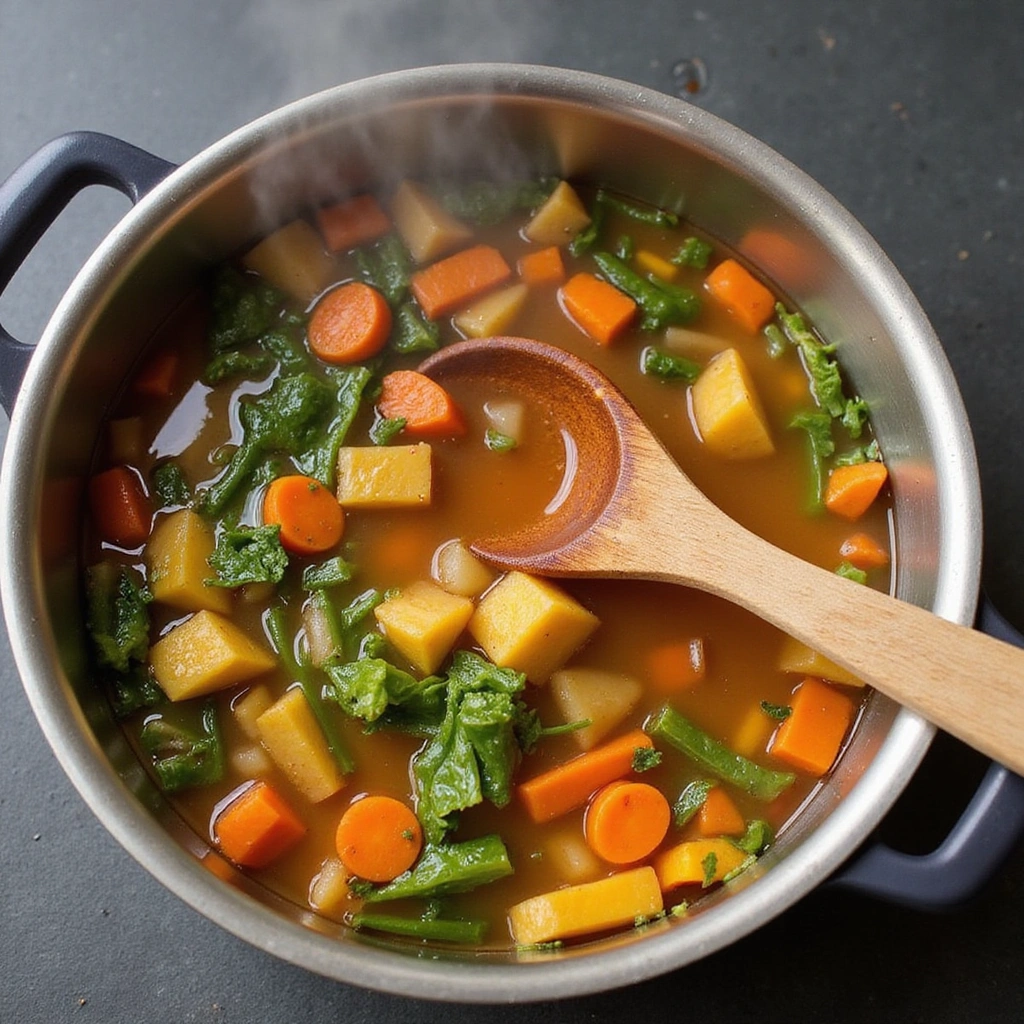 Easy Chinese Noodle Soup Recipe Warm and Comforting 4 Easy Chinese Noodle Soup Recipe Warm and Comforting - Step 4: Combine Ingredients