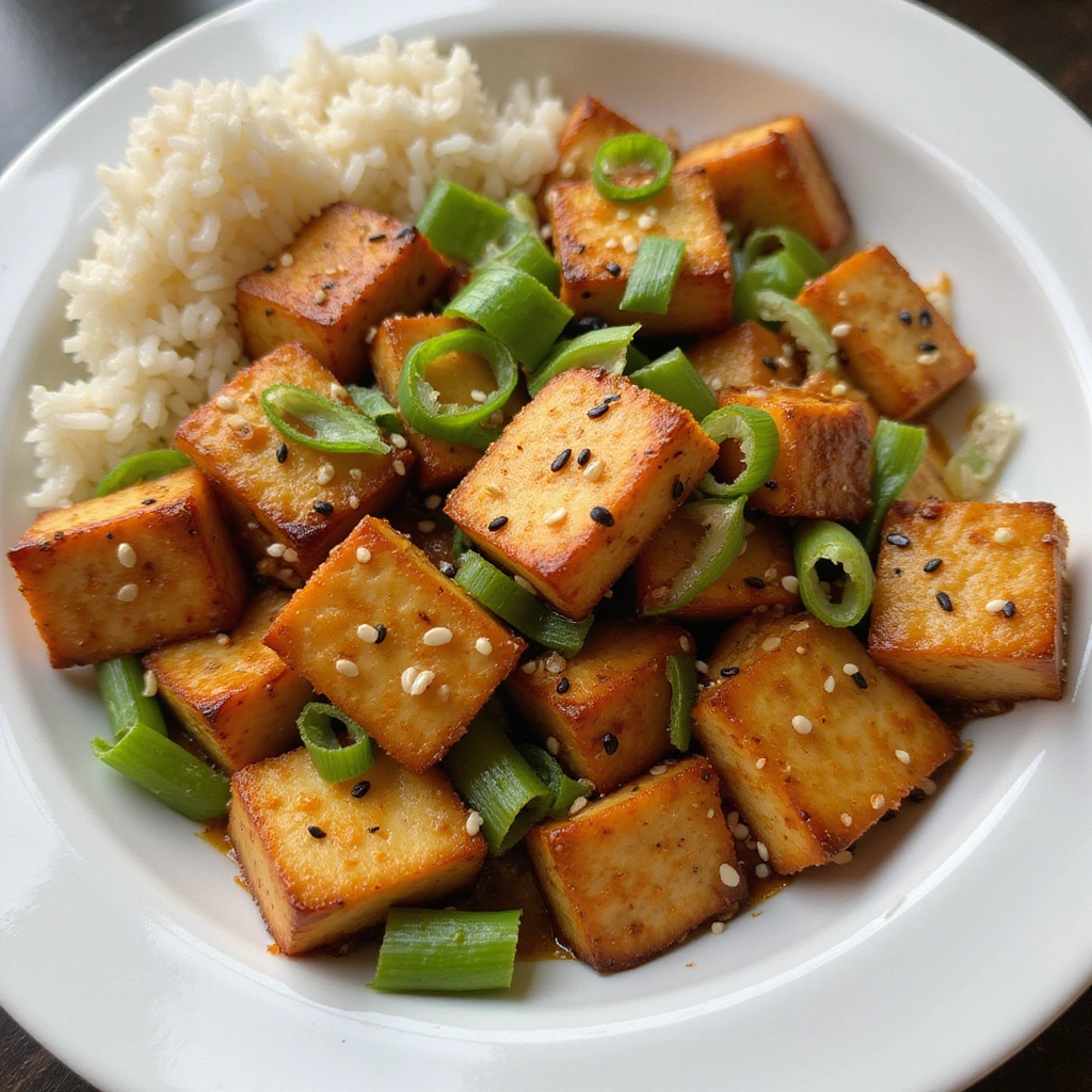 Easy Chinese Tofu Stir Fry Recipe Healthy and Protein Packed - Step 8: Serve and Enjoy