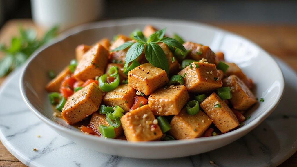 Easy Chinese Tofu Stir Fry Recipe Healthy and Protein Packed