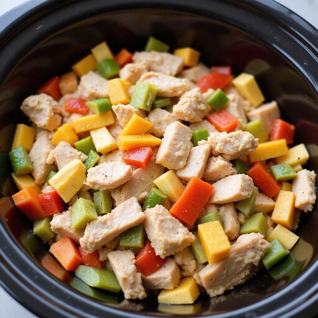 Easy Crockpot Chinese Chicken Recipes for Busy Days - Step 4: Add Vegetables