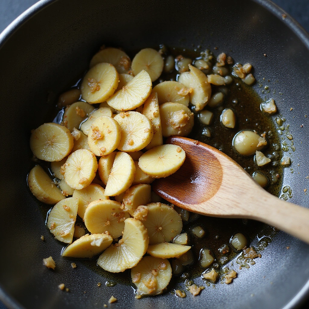 Gluten Free Vegetarian Chinese Recipes Tasty and Easy - Step 3: Sauté Aromatics