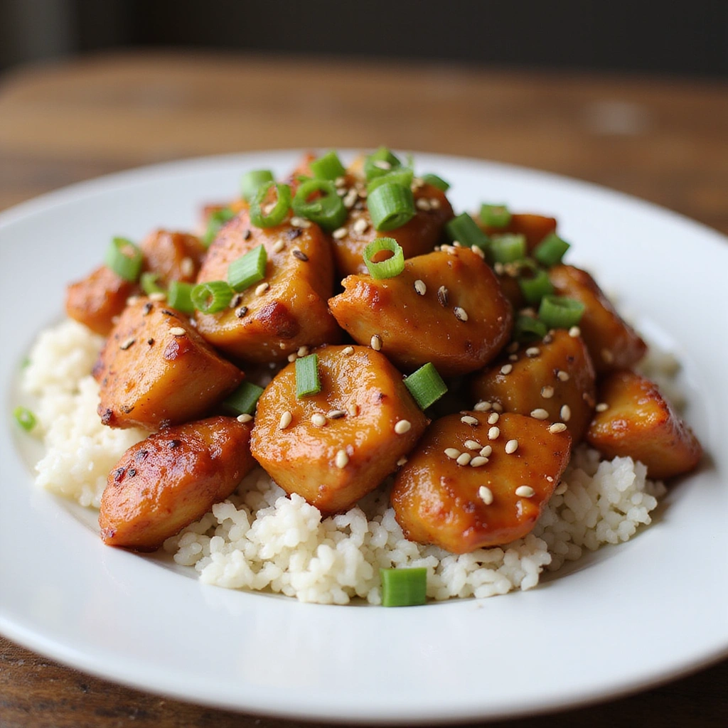 Homemade General Tso Chicken Recipe Better Than Takeout - Step 8: Serve and Garnish