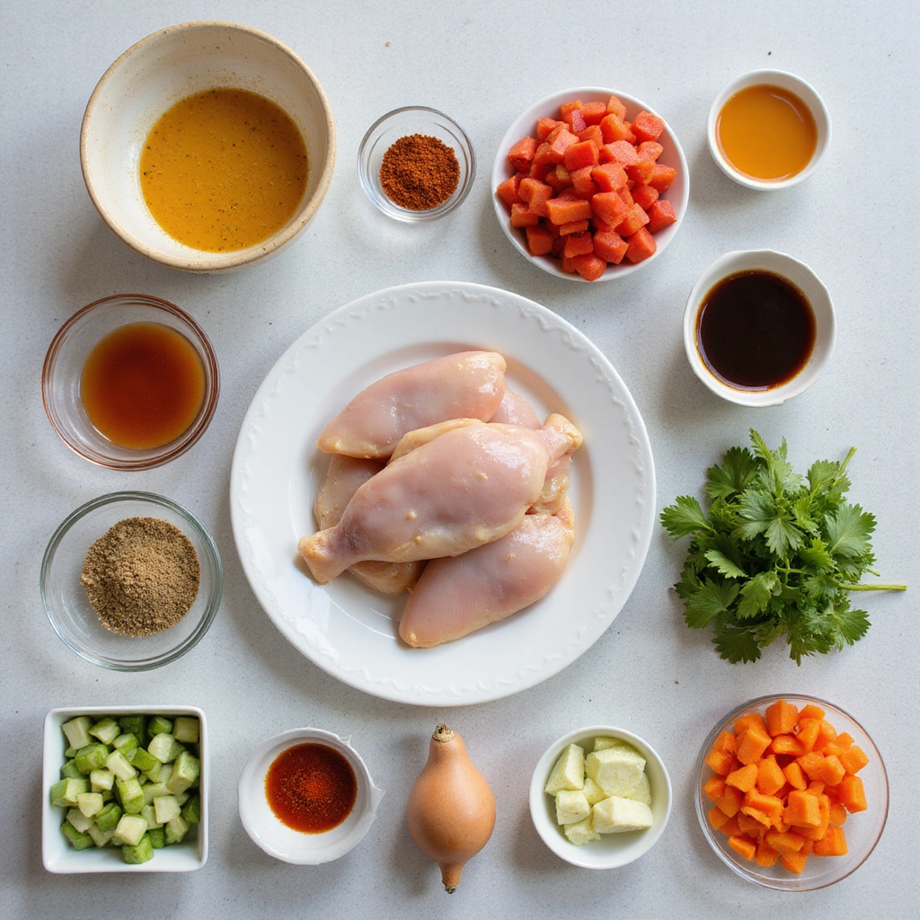 Instant Pot Chinese Chicken Recipes Quick and Flavorful 1 Instant Pot Chinese Chicken Recipes Quick and Flavorful - Step 1: Prepare Ingredients