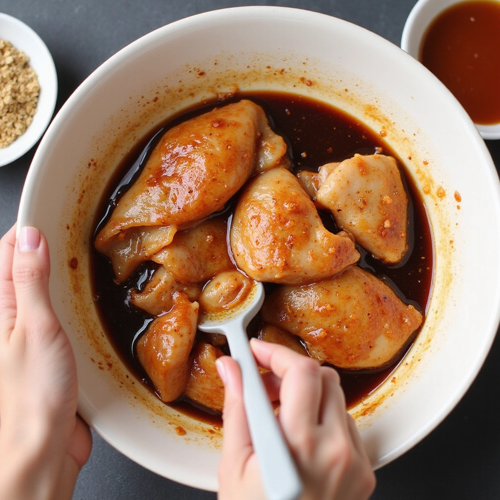 Instant Pot Chinese Chicken Recipes Quick and Flavorful 2 Instant Pot Chinese Chicken Recipes Quick and Flavorful - Step 2: Marinate the Chicken