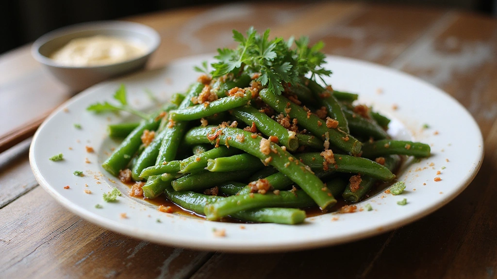 Long Green Beans Chinese Style Recipe Crispy and Savory