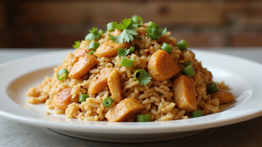 Quick Chicken Fried Rice Chinese Recipe Ready in Minutes